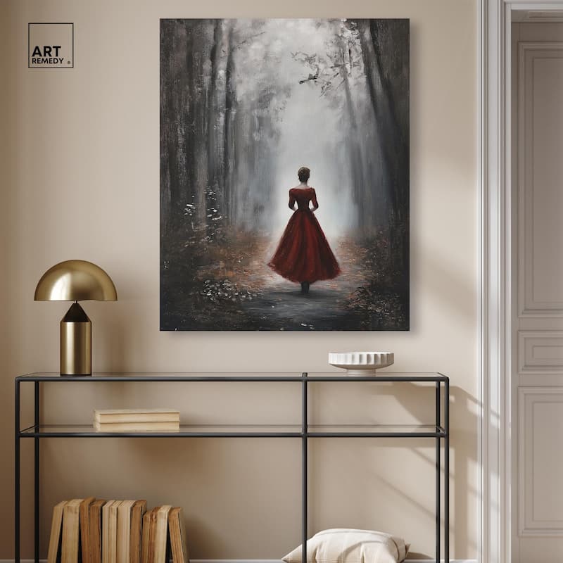 Lost in the Mist I Canvas by Art Remedy, Gallery Wrapped
