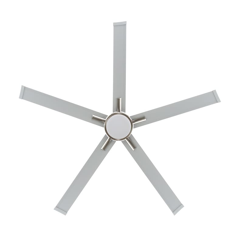 MLiAN 60 In. 5 Aluminium Blades Indoor LED Ceiling Fan with Remote, Smart Ceiling Fan - 60"