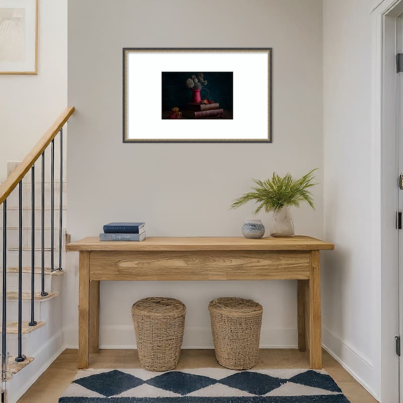 everything gets old by Ramiz Sahin Wood Framed Wall Art Print