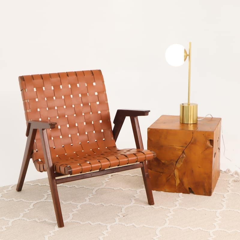 Luxe Glow Modern Brass Table Lamp