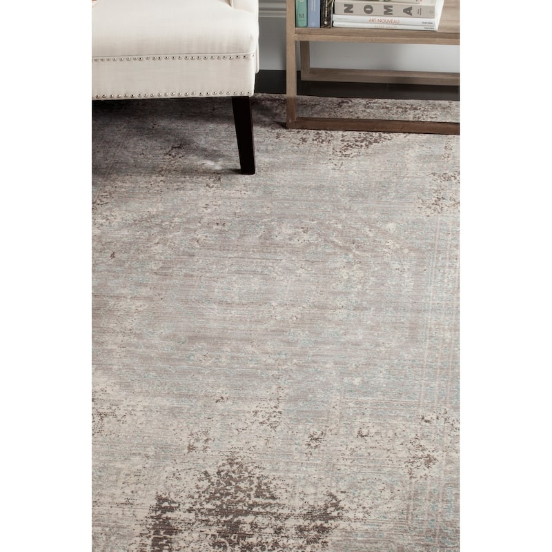 SAFAVIEH Valencia Burcu Distressed Vintage Boho Oriental Polyester Rug