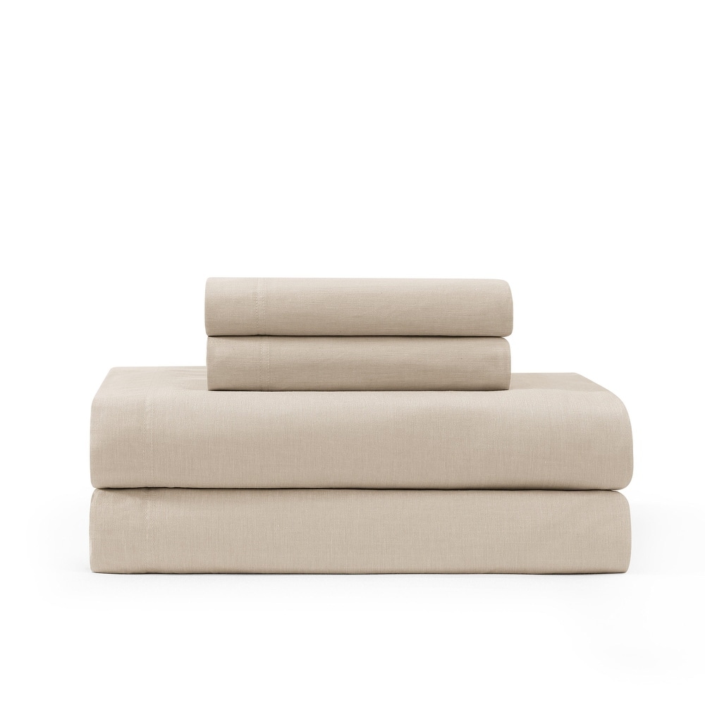 Tommy Hilfiger Washed Cotton Chambray Sheet Set