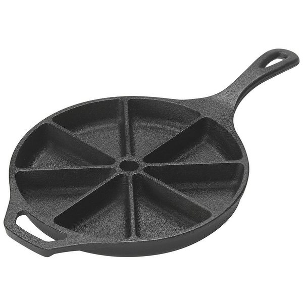 Lodge L8CB3 Cast Iron Wedge Pan, 8 Slice