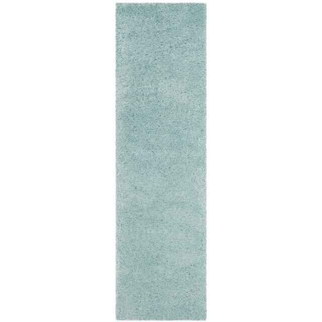 SAFAVIEH Laguna Shag Verdiana Solid Color 2-inch Thick Shag Rug
