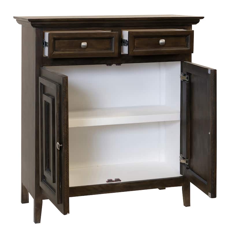 StyleCraft Ashford 2-Drawer, 2-Door Console - Briar