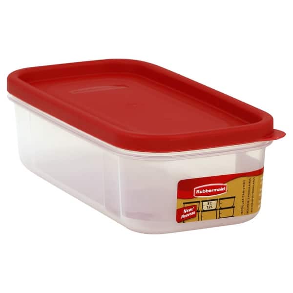 https://ak1.ostkcdn.com/images/products/is/images/direct/1139deaddf599a5cb637d142add5d015ee7fbc93/Rubbermaid-1776470-Modular-Dry-Food-Container%2C-Clear-Racer-Red%2C-5-Cup.jpg?impolicy=medium