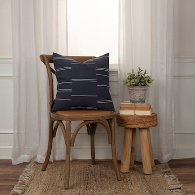 Rizzy Home Boho Broken Stripe Throw Pillow Cover