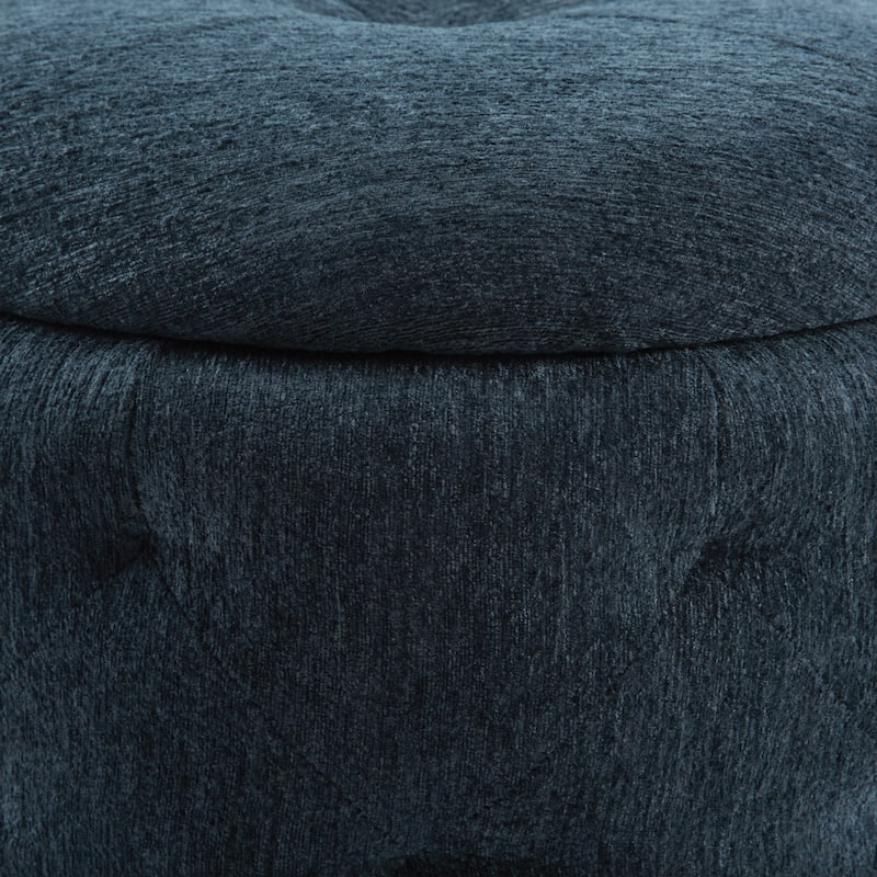 Erindale Round Storage Ottoman