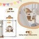 preview thumbnail 15 of 16, 5 in 1 Toddler Slide and Swing Set, Kids Playground Climber Slide Playset with Drawing Whiteboard, , Freestanding Combination