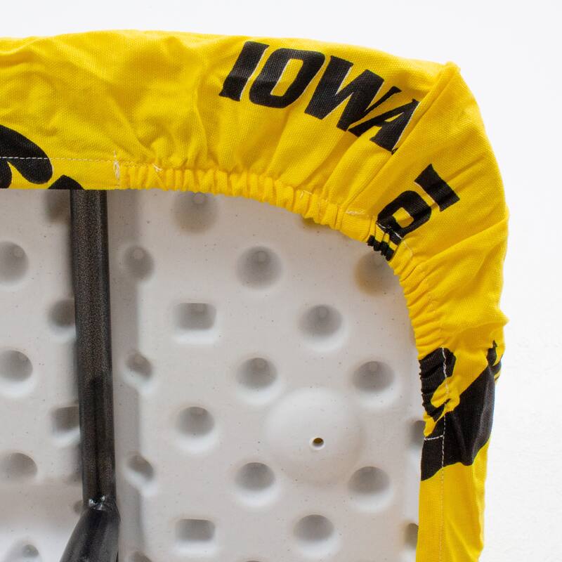 Iowa Hawkeyes Tailgate Fitted Tablecloth, 33" x 33", Card Table
