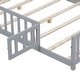preview thumbnail 15 of 21, Full Montessori Floor Bed with Fence & Door - Safe & Fun for Kids