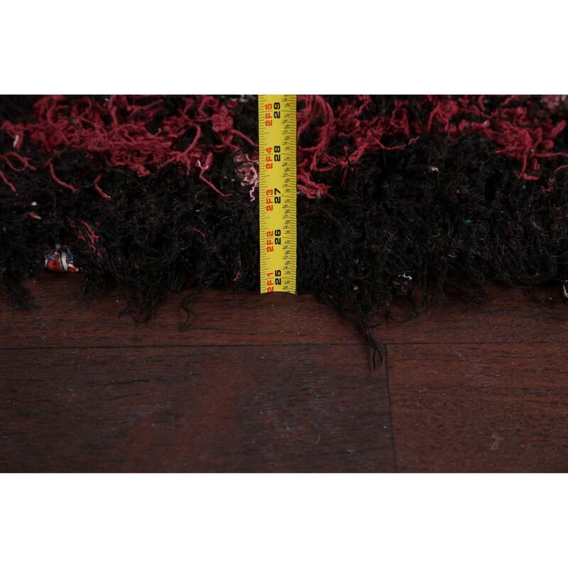 Modern Moroccan Oriental Runner Rug Wool Hand-knotted Carpet - 2'10" x 7'11"