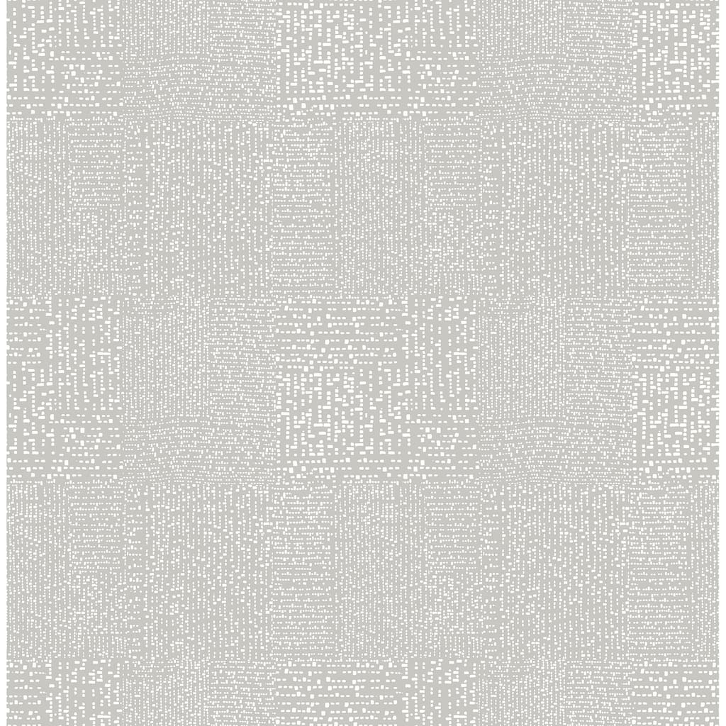 A-Street Prints Zenith Grey Abstract Geometric Wallpaper