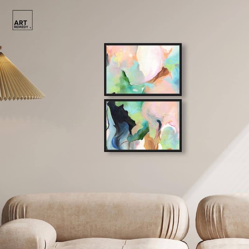 The Dreamer part II Canvas Set of 2 by Art Remedy