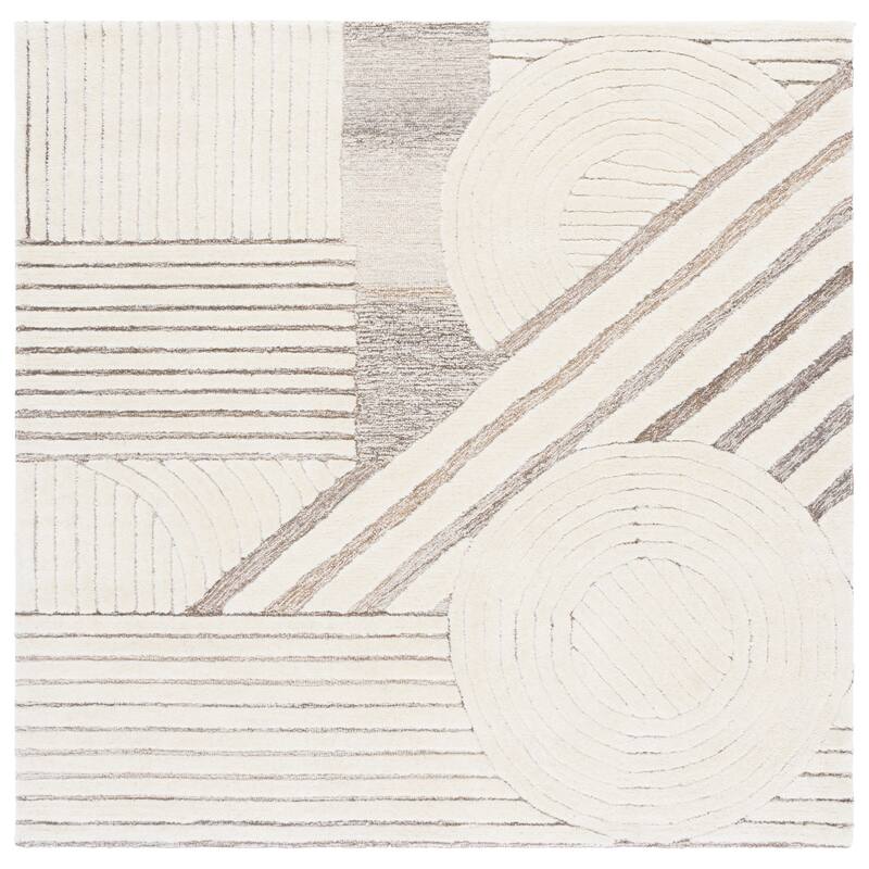 SAFAVIEH Handmade Ebony Olaug Wool Rug