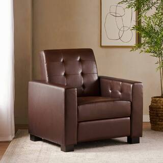 Craigue  Upholstered Pushback Recliner by Christopher Knight Home