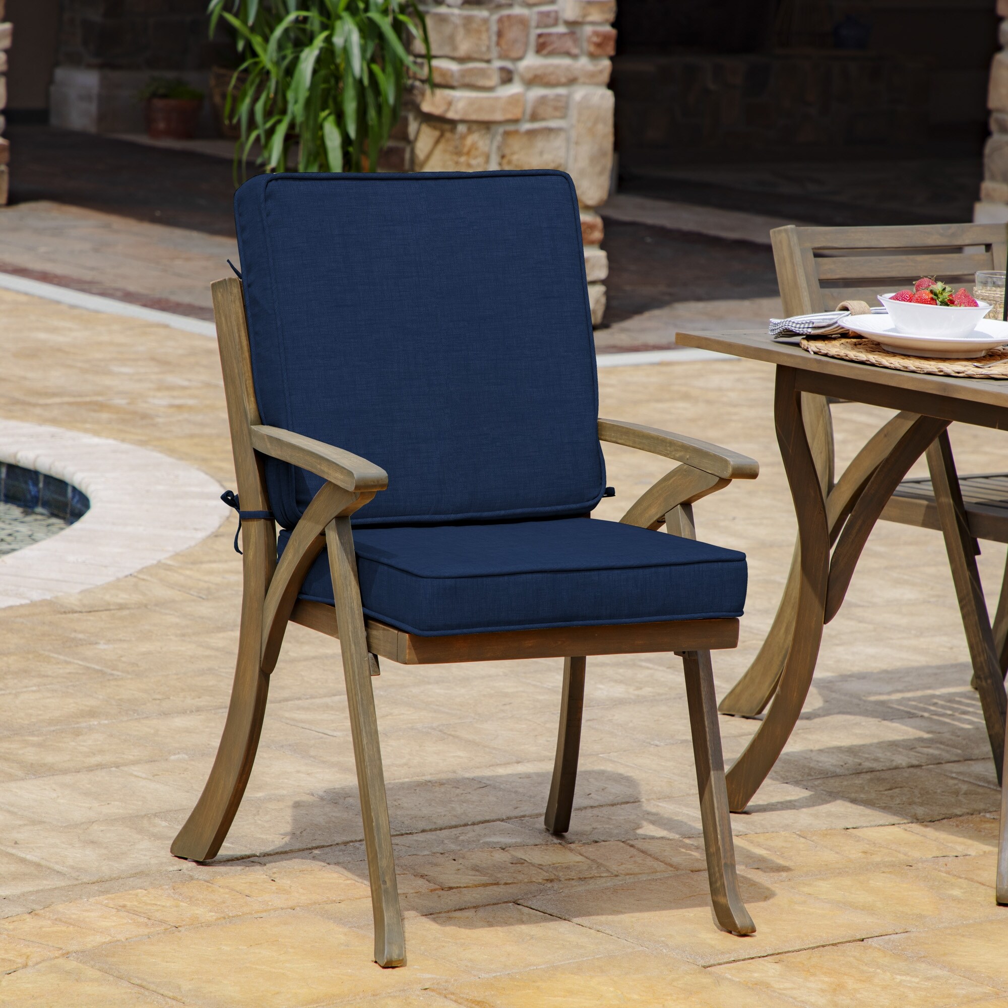 Modern outdoor sales chairs with cushions