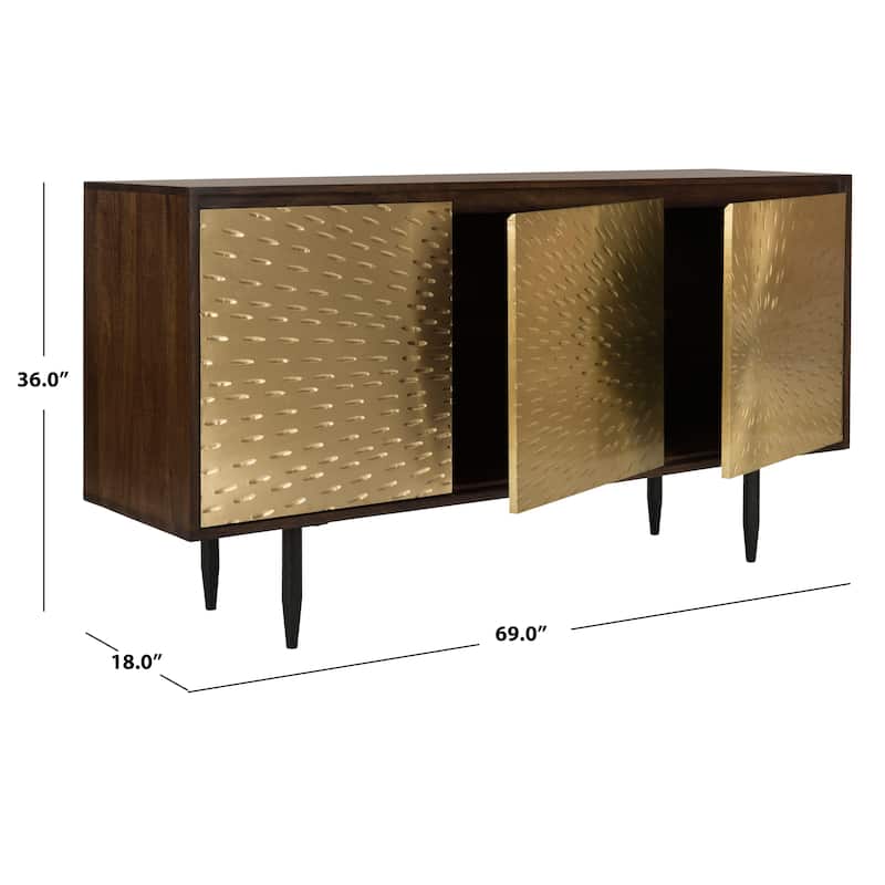 SAFAVIEH Home Eleni Side Board - 18"W x 69"D x 36"H
