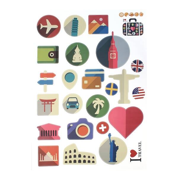Shop Travel Memory Diy Room Art Decal Wallpaper Wall Decor Sticker