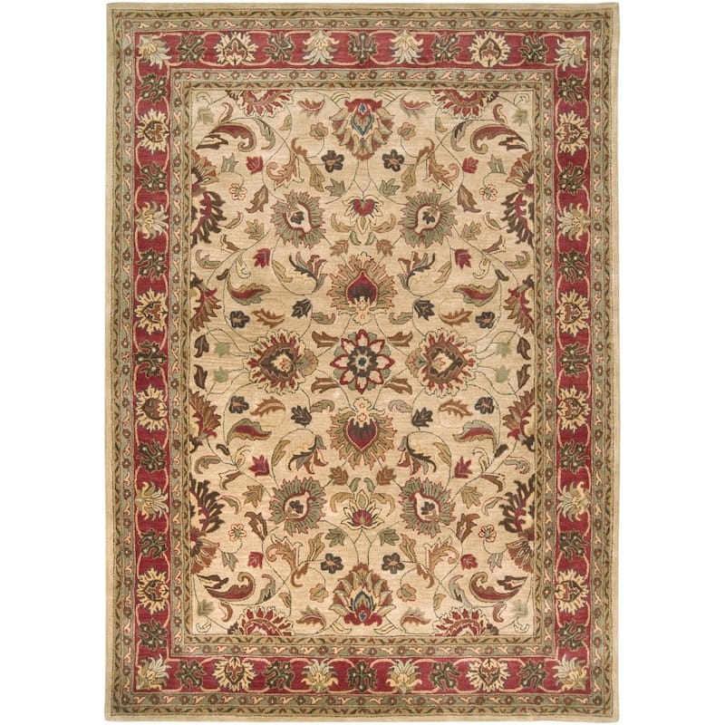 Livabliss Caesar Updated Traditional Border Area Rug.