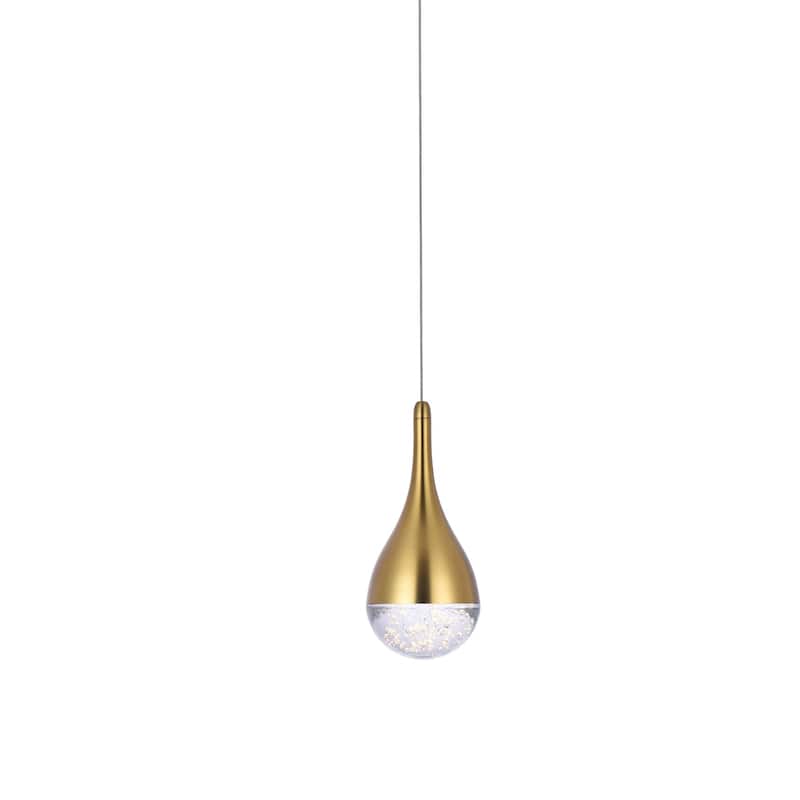 Elegant Lighting 3801D4 Amherst 5" Wide LED Suspension Mini Pendant