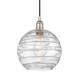 Option Polished Nickel / Clear Deco Swirl