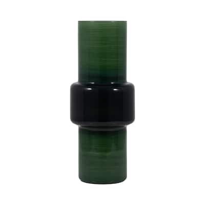 Sagebrook Home Glass Solid Color Modern Cylinder Vase