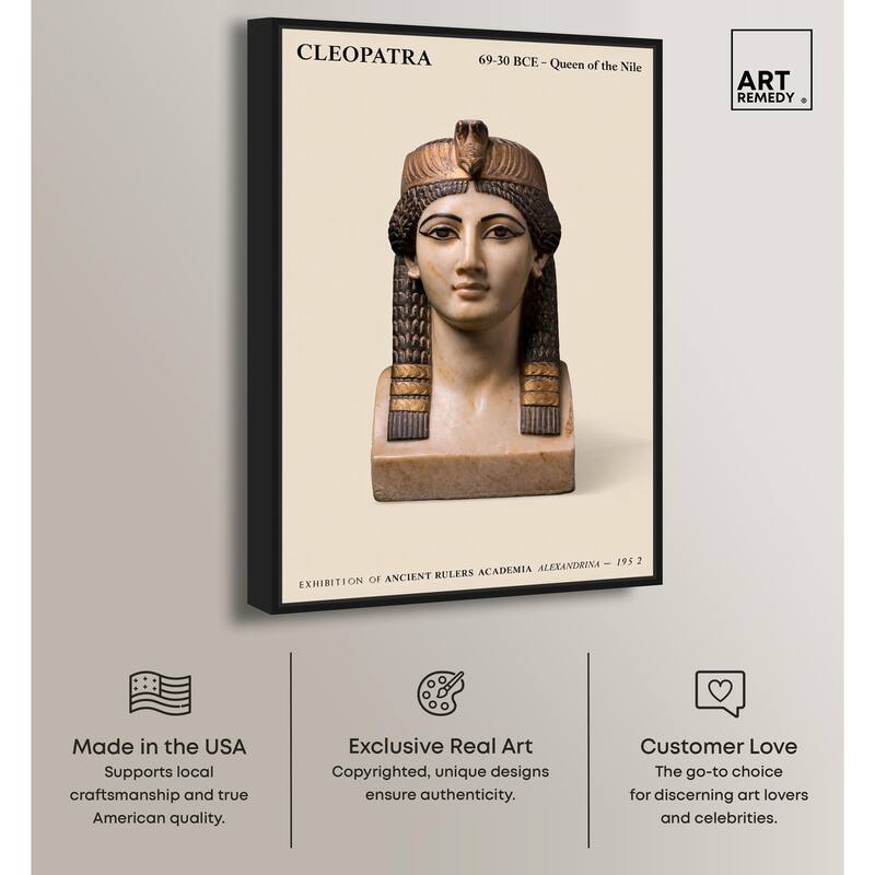 Queen of Egypt Canvas by Art Remedy
