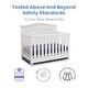 preview thumbnail 9 of 8, Simmons Kids Belmont All-in One Convertible Crib & Rail Set