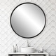 preview thumbnail 7 of 5, Uttermost Dawsyn 44" Round Large Modern Industrial Vanity Bathroom