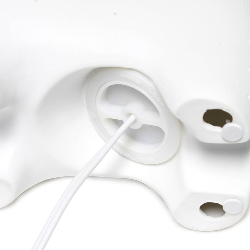 Ceramic Glowing Unicorn Table Lamp - 11.25" - White