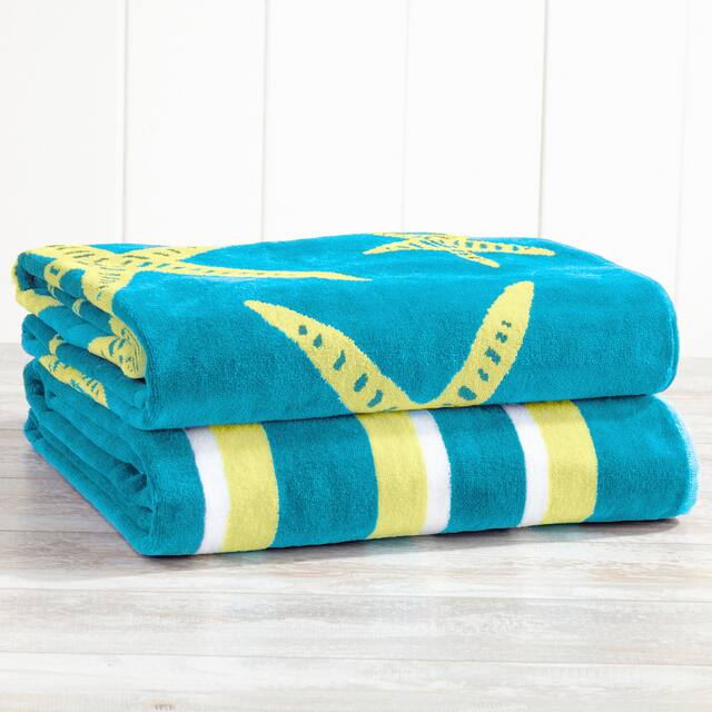 Luxurious Cotton Printed Beach Towel