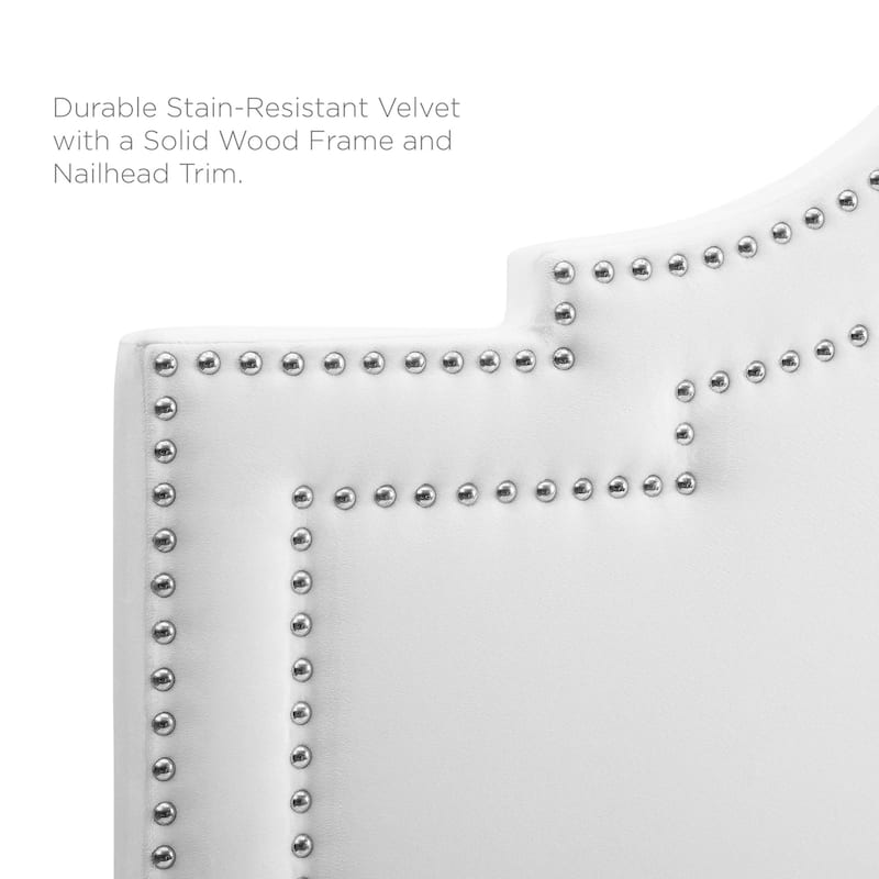 Adelaide Performance Velvet King Platform Bed