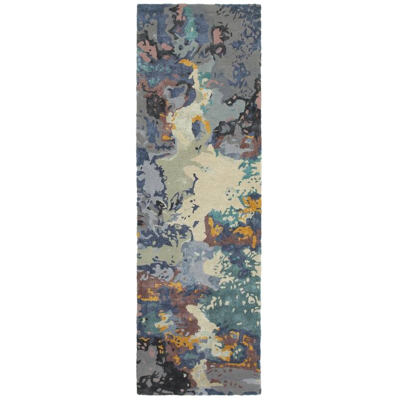 HomeRootsAbstract Industrial Rectangle Area Rug