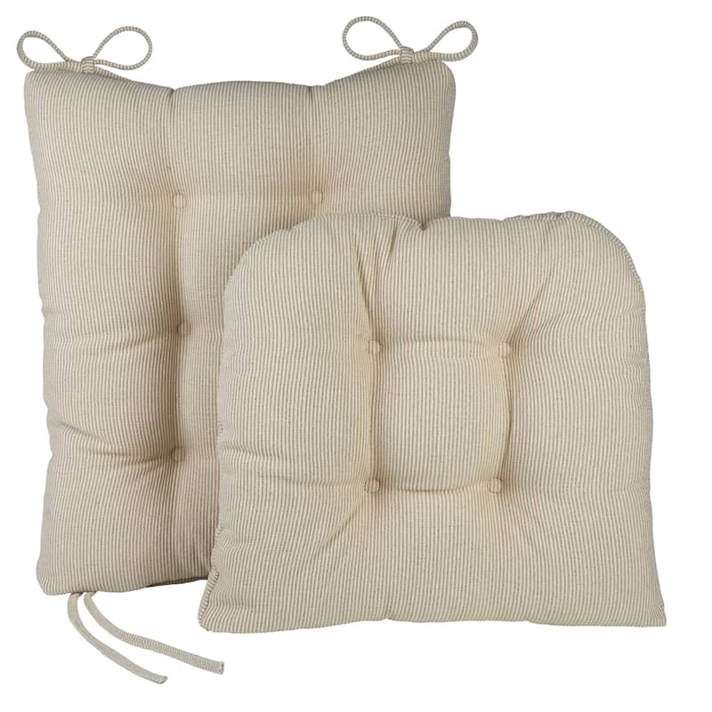 Klear Vu Gripper Saturn Rocking Chair Cushion Set - Natural