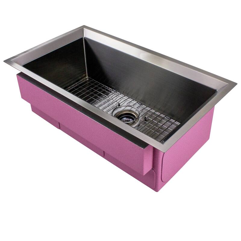 Transolid PUSS331911 Studio 33" Undermount Single Basin Stainless