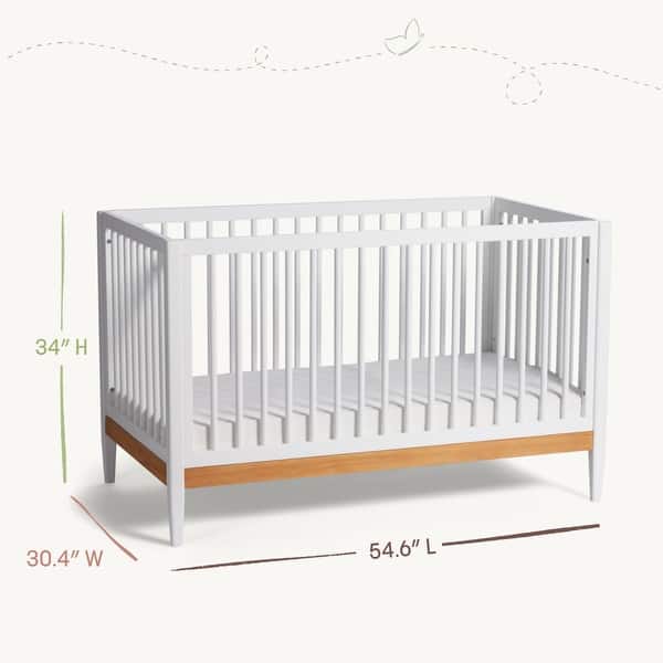 Little Seeds Clover 4-in-1 Island Crib