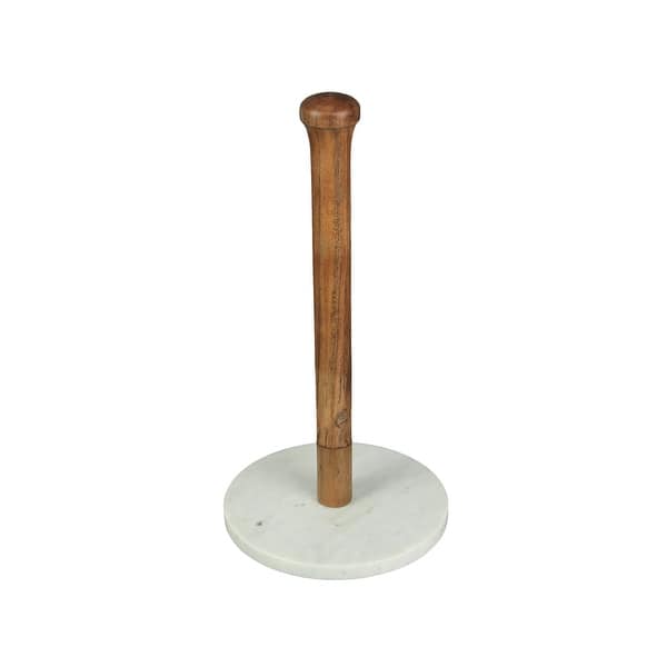 Paper Towel Holder Countertop, Wood Paper Towel Holder Stand