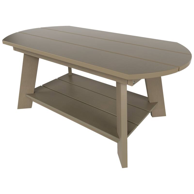 Vineyard HIPS Outdoor Eco-Friendly All Weather Adirondack Coffee Table