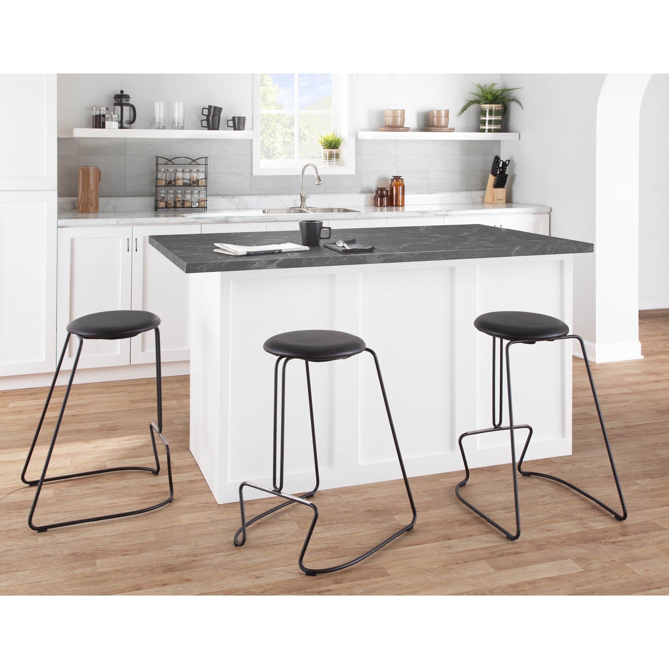 Bar stool sales black kmart