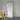 22 in. W x 65 in. H Aluminum Framed Round Corner Full Length Floor Mirror with Bracket
