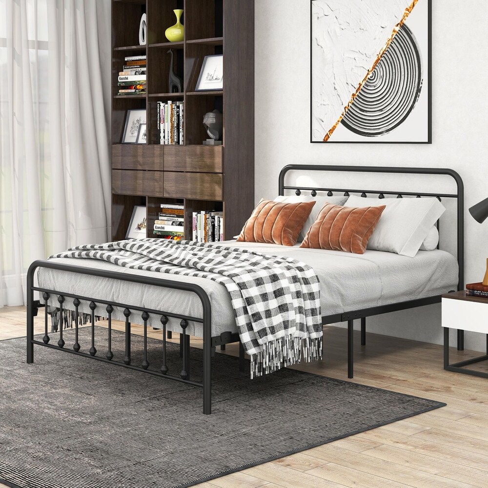 Black Queen Size Platform Bed Beds Bed Bath Beyond