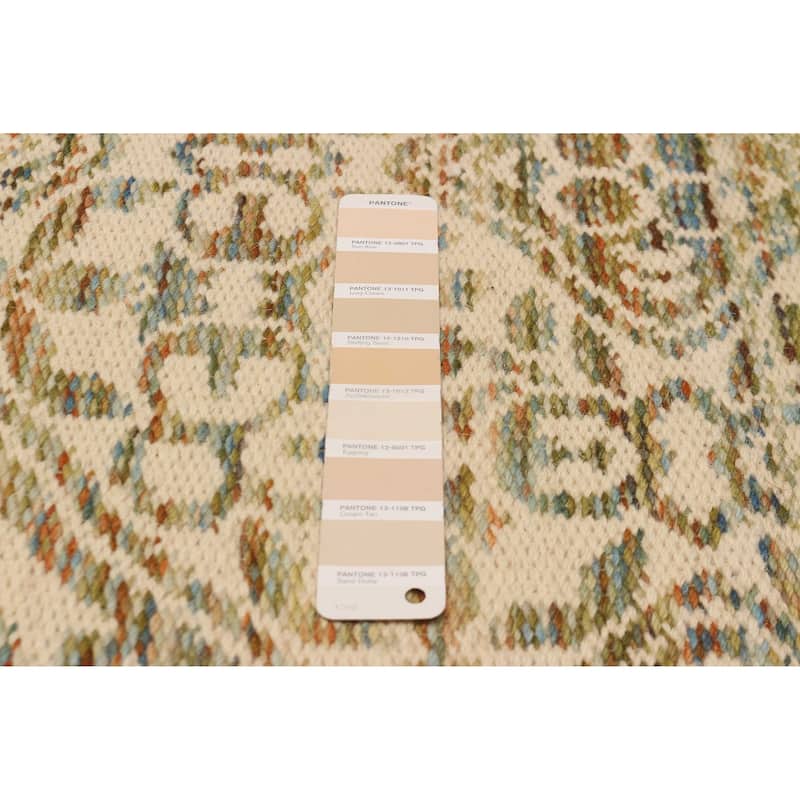 Ankara FW Ivory Kilim 5'1" x 8'0" - 5'1 x 8'0