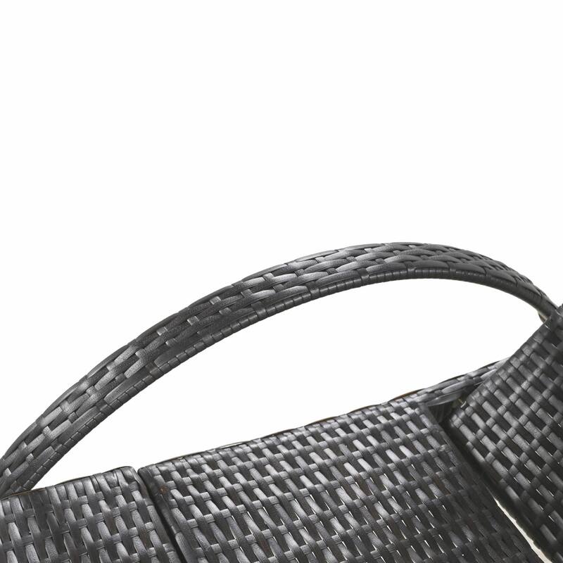 Outdoor Wicker Chaise Lounge Chairs Set of 2