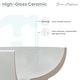 preview thumbnail 14 of 13, Claire 24” Rectangle Wall-Mount Bathroom Sink
