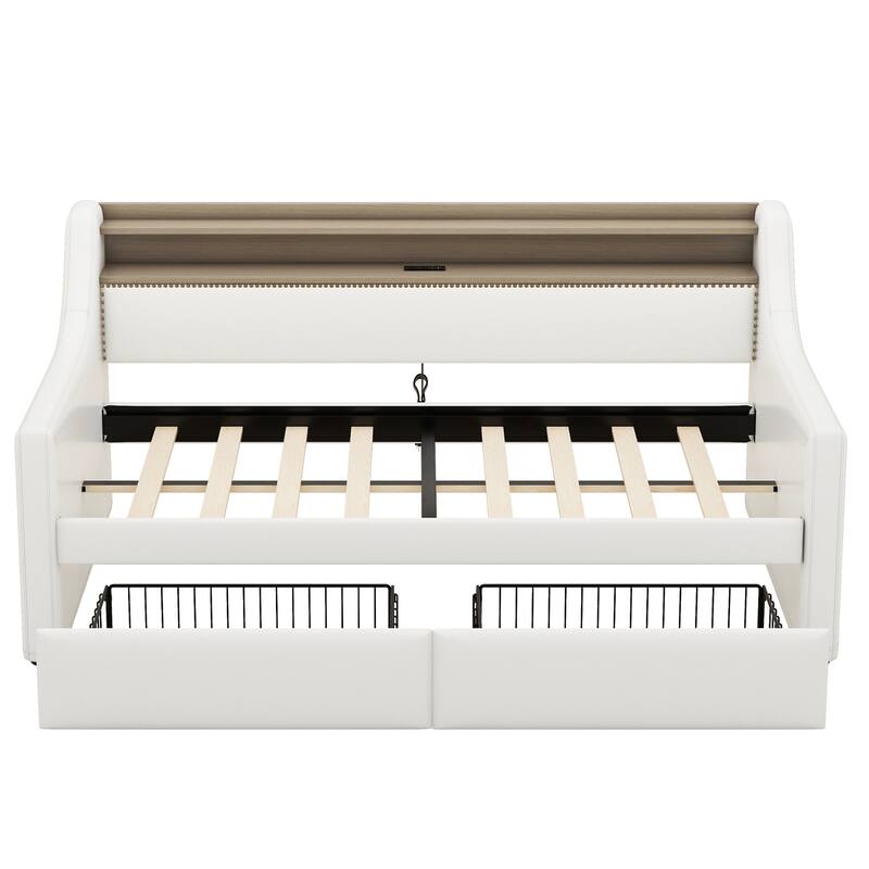 Twin Size Daybed with Storage Drawers
