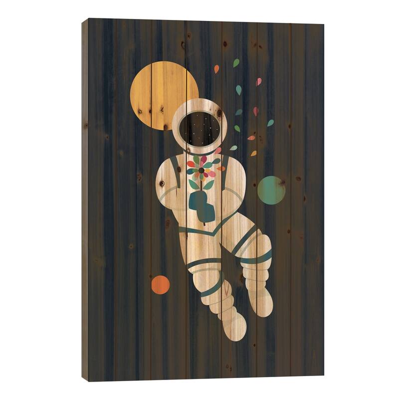 Last Beautiful Print On Wood by Andy Westface - Multi-Color - 40x26x1.5