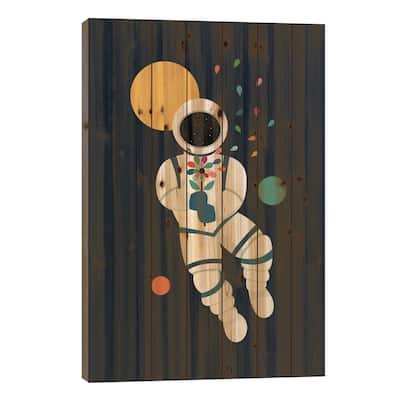 Last Beautiful Print On Wood by Andy Westface - Multi-Color