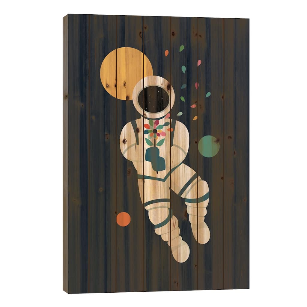 Last Beautiful Print On Wood by Andy Westface - Multi-Color