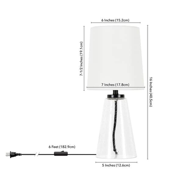 Quimby Seeded Glass Mini Accent Table Lamp Bed Bath & Beyond 33756604